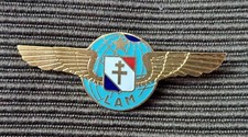 insigne  LAM . FAFL  . aviation France libre londres .  liberation 1944 . ww2 .