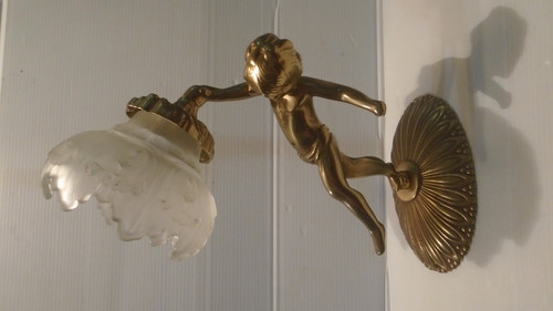 Applique murale bronze avec - bronze,
