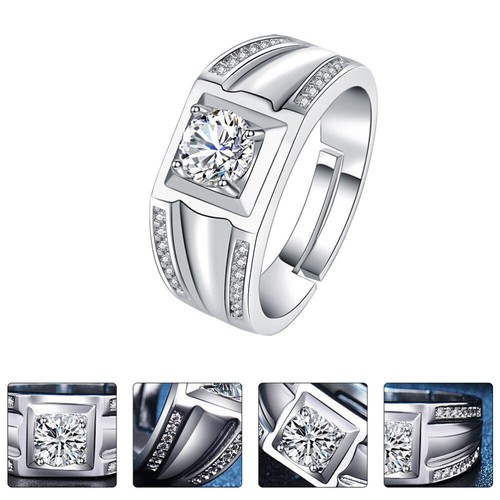 1pc élégant men ring - men,