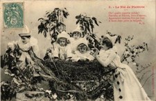 CPA AK Le Nid de Pierrots 5 A