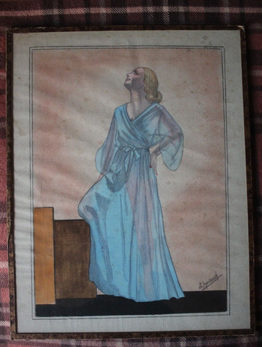 Dessin original signé - dessin,