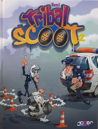 Bande dessinée tribal scoot - bande,