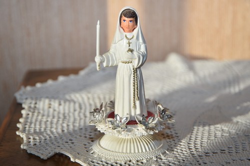 Figurine communiante - figurine, de