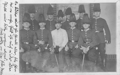 Soldiers with shako - soldiers, parade