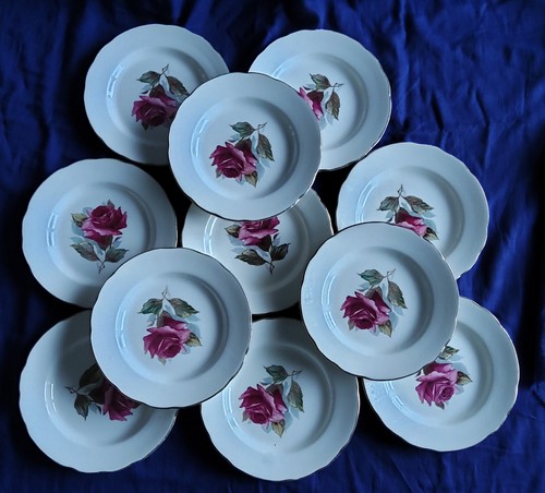 Assiettes dessert - 11,