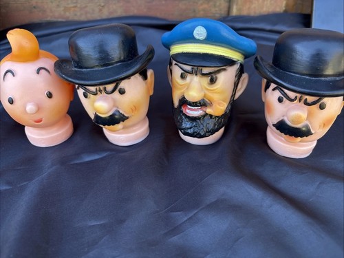 Lot marionnettes tintin - lot,