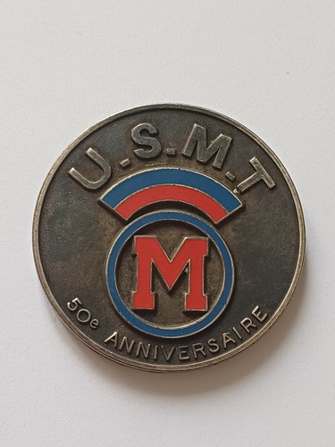Médaille usmt métro - usmt, ratp