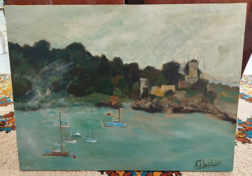 Tableau huile sur - tableau, toile