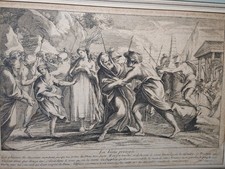 Gravure XVIIIe "La Vertu