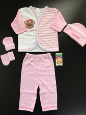 4PCS BABY SET 6-12 MONTHS/