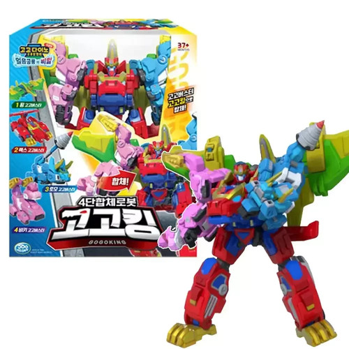 Gogo dino gogoking - gogoking, 4-en-1