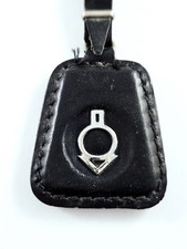 PORTE-CLES - BERLIET Années 60 LOGO MÉTAL sur CUIR - Garage BOBIGNY Vintage -