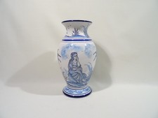 ANCIEN VASE EN FAIENCE DE
