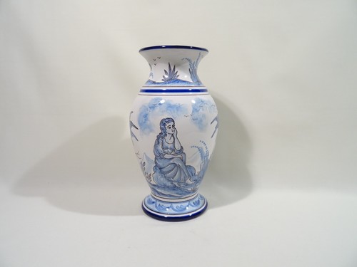 Ancien vase faience - en, de