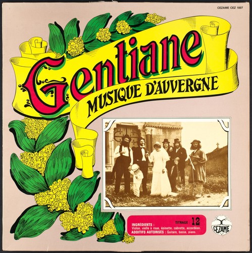 Gentiane musique d - -,