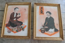 Tableau ,peinture sur soie 