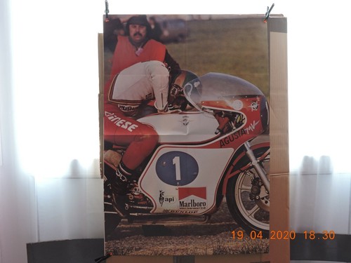 Poster giacomo agostini 1977 - giacomo,