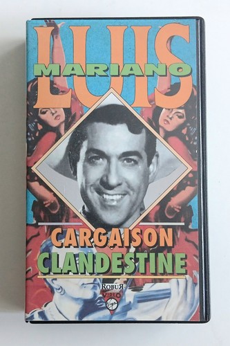 Cassette vhs luis mariano - vhs,