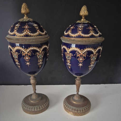 Pair antique french sevres - pair,