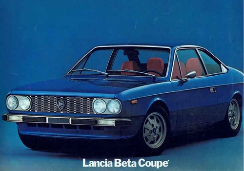 Catalogue brochure lancia - lancia, beta