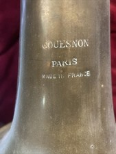 Clairon (C9) Basse COUESNON avec embouchure chaînée Possibilité Ruban Pompons