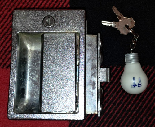 Excellent vintage keeler lock - keeler,