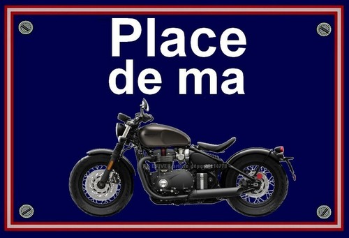 Plaque place ma triumph - plaque, de