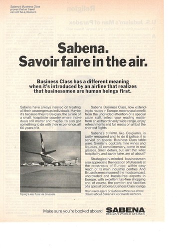 Sabena belgian world - belgian,