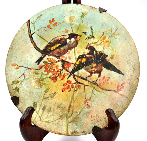 Ancienne assiette carton - ancienne, en