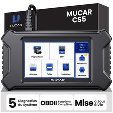MUCAR CS5 OBD2 Scanner Valise Multimarque Outil de Diagnostic Auto Tool FR