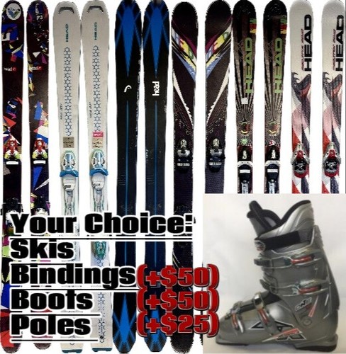 Head ski package add boots - head,