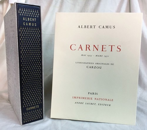 Camus carnets mai 1935 - mai, 1935-mars