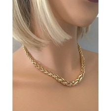 Collier maille palmier en