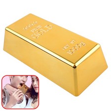 6.5" Fake Gold Bar Brick