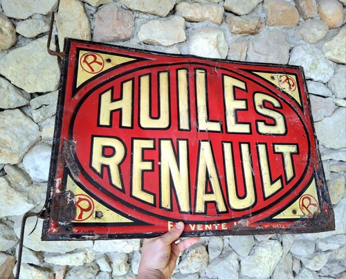 Huiles renault tôle - renault,