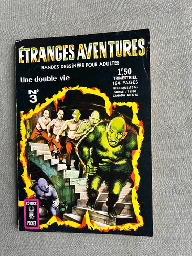étranges aventures 1re série - aventures,