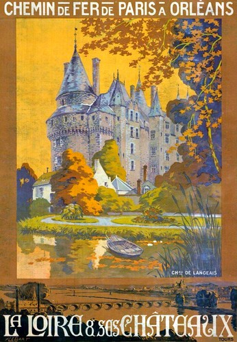 Affiche chemin fer paris - affiche,