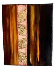 Tableau Art Déco - Feuilles