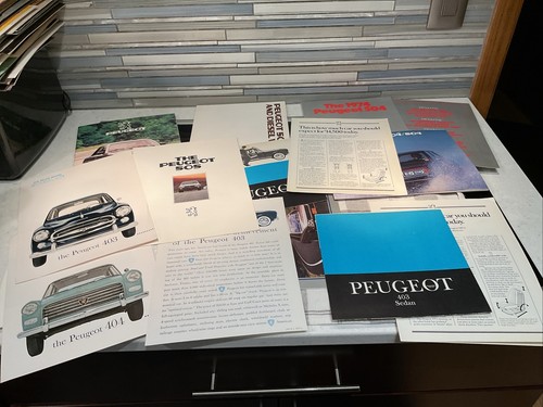 Peugeot car brochure - peugeot,