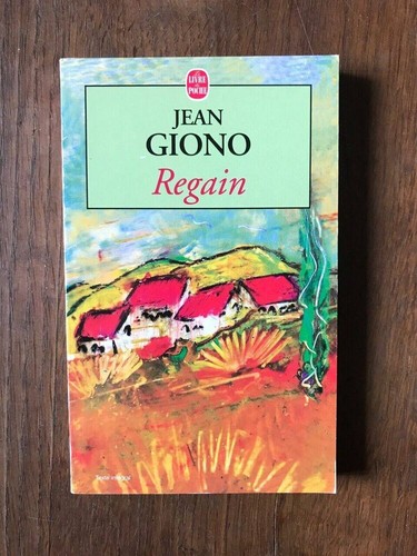 Jean giono regain le - jean, livre