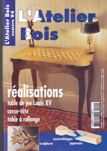 Atelier bois 94 - n°94, table