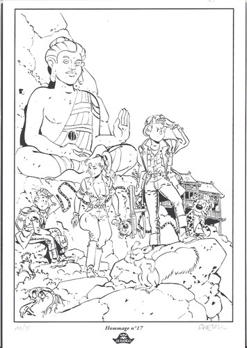 Meynet hommage spirou et - meynet,