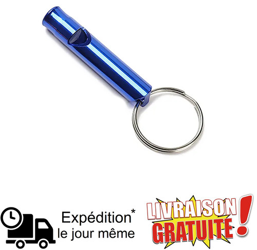 Sifflet bleu haute fréquence