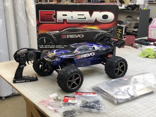 Traxxas revo brushless - e-revo, 1/10