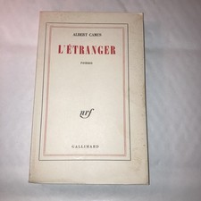 Albert Camus, L'étranger, Gallimard - NRF, 1964, 172 p.