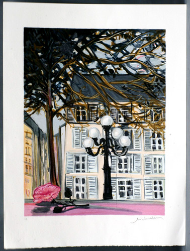 Lithographie originale michel - originale,