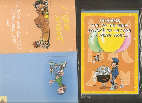 Franquin grande carte - carte, double