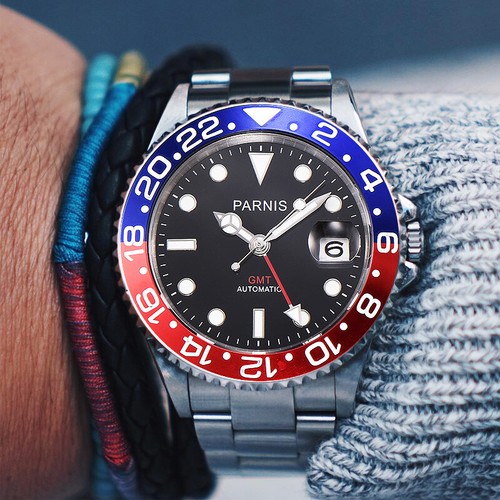 Parnis 40mm black - parnis, dial