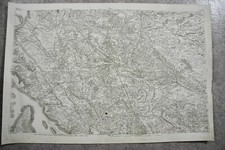 CASSINI CARTE  PLANO 630mm X