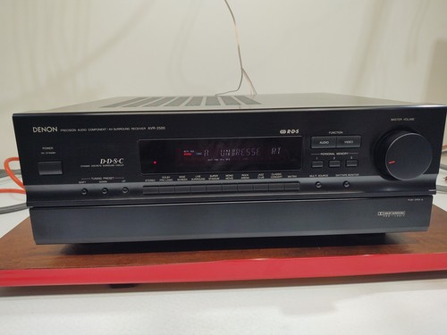 Denon avr 2500 - denon, precision